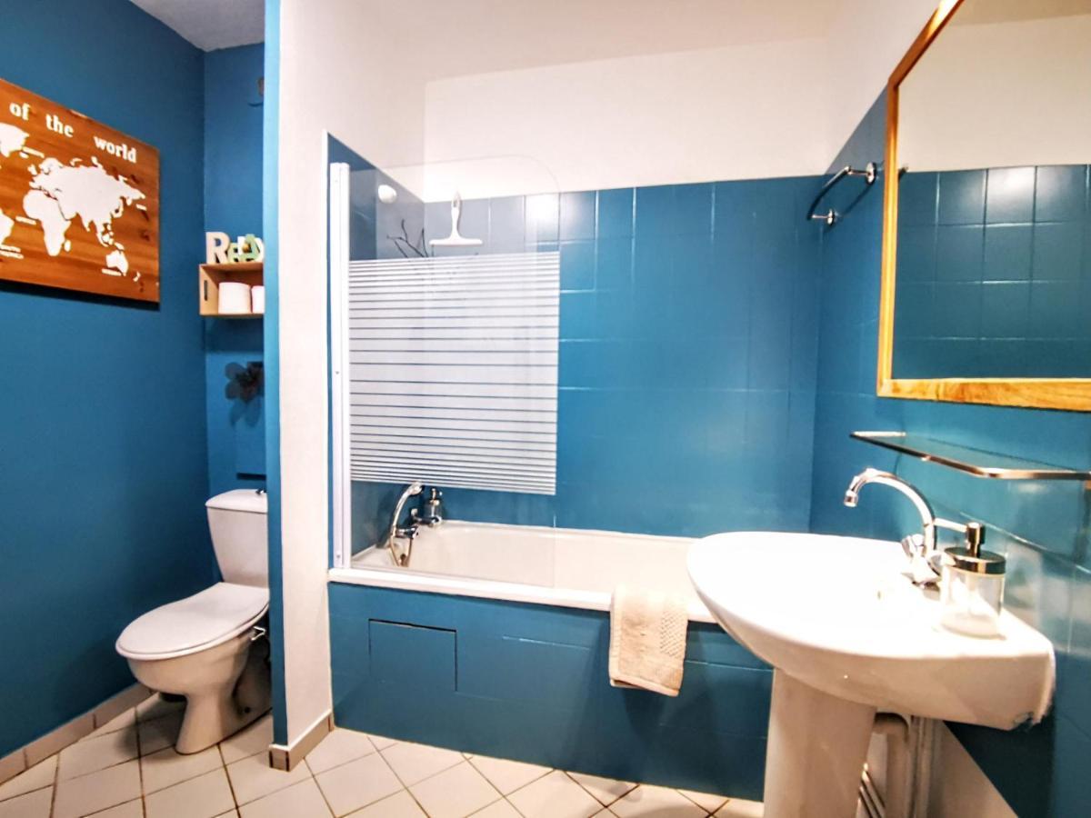 La Bulle Bleue - Parking-Terrasse-Aeoport-Meet Apartamento Blagnac Exterior foto